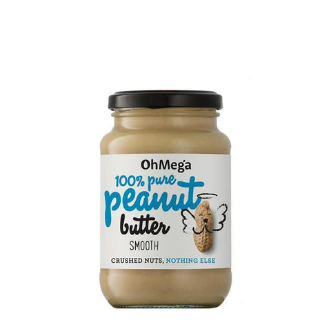 Crede OhMega Peanut Butter - Plain Smooth (400g)