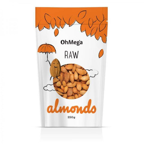 Crede OhMega Almonds Raw (250g)