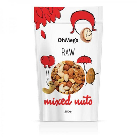 Crede OhMega Mixed Nuts Raw (250g)