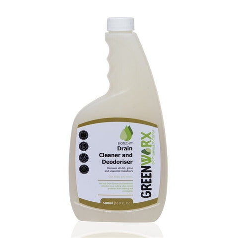 GreenWorx Bio Tech Drain Cleaner and Deodorizer - Ready To Use (500ml)