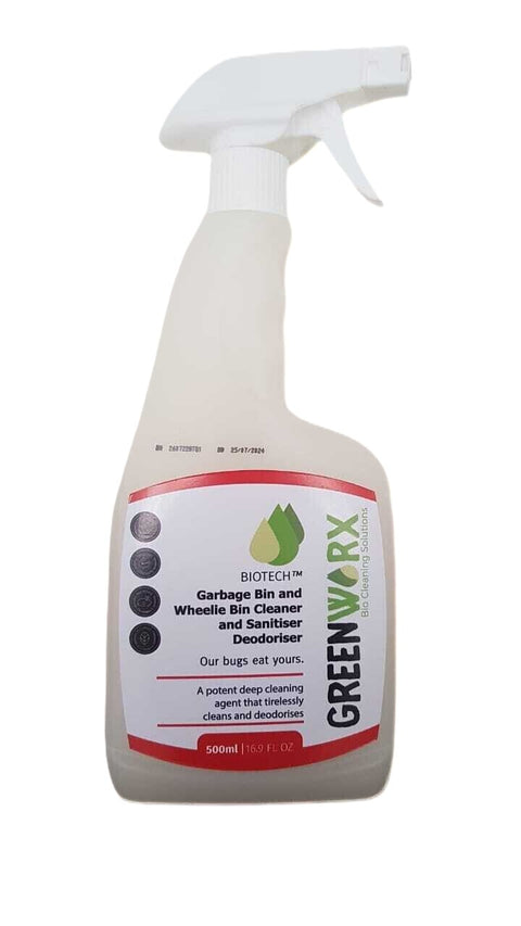 Bio Tech Garbage & Wheelie Bin Cleaner & Sanitizer - Ready to Use (500ml)