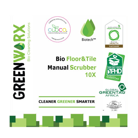 GreenWorx Bio Tech Floor & Tile Cleaner Manual - Concentrate (5L) Front Label