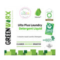Greenworx Odorite Ultra Laundry Liquid (5L) - Front Label