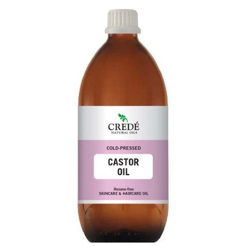 Credé Hexane-Free Castor Oil - For Skincare (500ml)