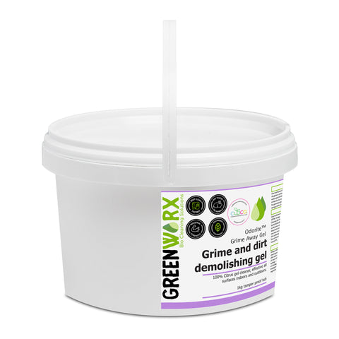 Greenworx Odorite Grime & Dirt Demolishing Gel - Tub Front