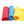 GreenWorx Microfibre Cloth 200GSM Blue, Red & Yellow Rolled