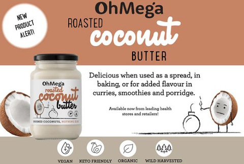 OhMega Roasted Coconut Butter