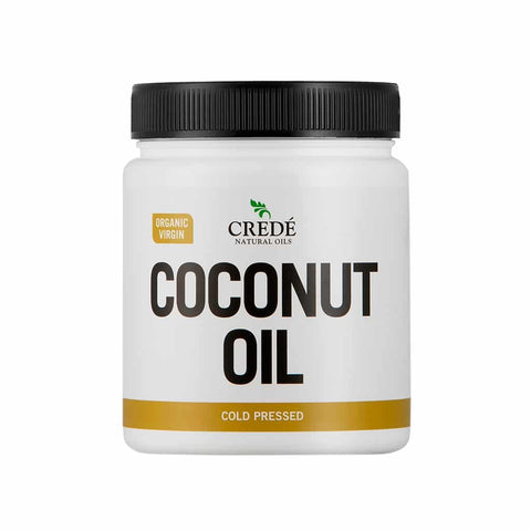 Crede Organic Virgin Coconut Oil for Food (1L Plastic Jar)