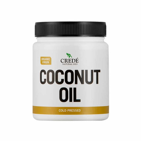 Crede Organic Virgin Coconut Oil for Food (1L Plastic Jar)