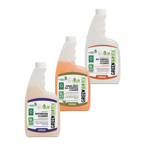Greenworx GreenWorx 3 Product Refill Pack - Concentrate (500ml) - Front