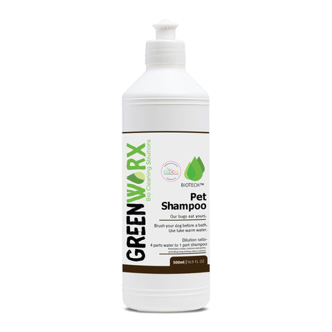 Greenworx Bio Tech Probiotic Pet Shampoo - Ready To Use (500ml) - Front
