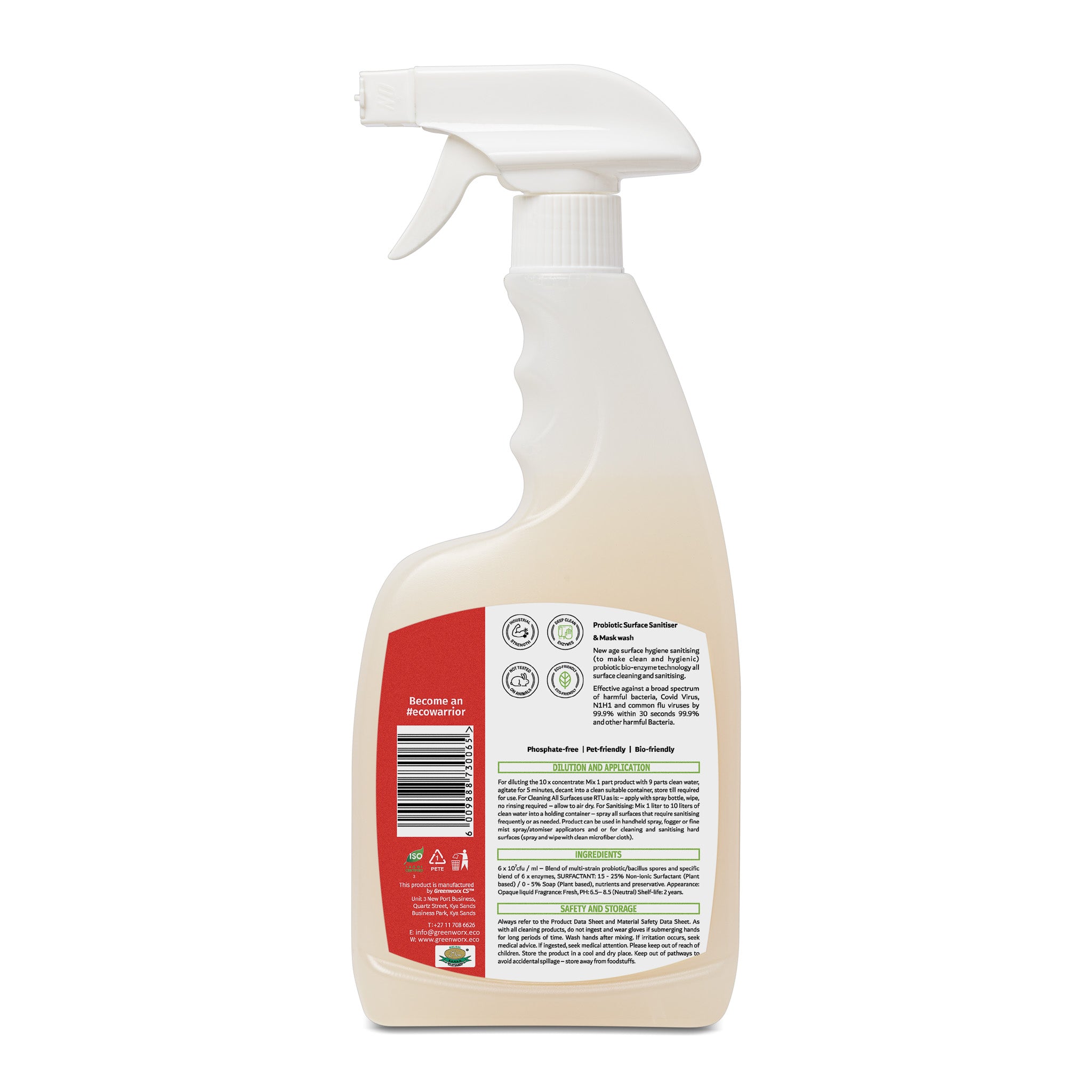 7 Product Eco Cleaning Starter Pack - Ready To Use | Greenworx