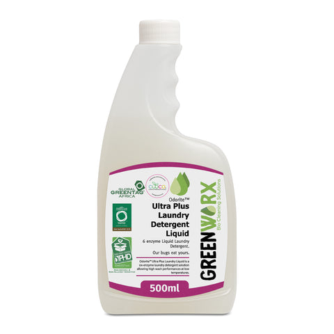 Greenworx Odorite Ultra Plus Laundry Liquid (500ml) - Front