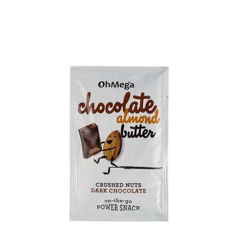 Crede OhMega Chocolate Almond Nut Butter - Sachet (10s) (32g per sachet)