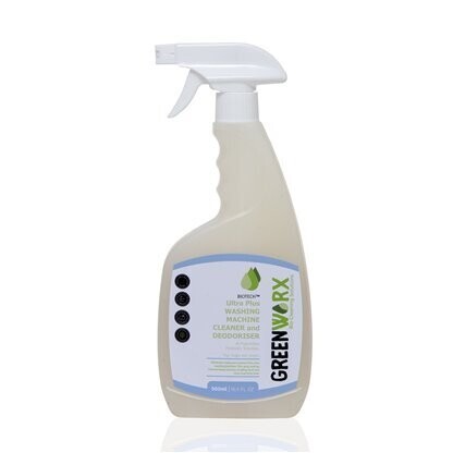 GreenWorx Bio Tech Ultra Plus Washing Machine Cleaner & Deodoriser - Ready To Use (500ml)